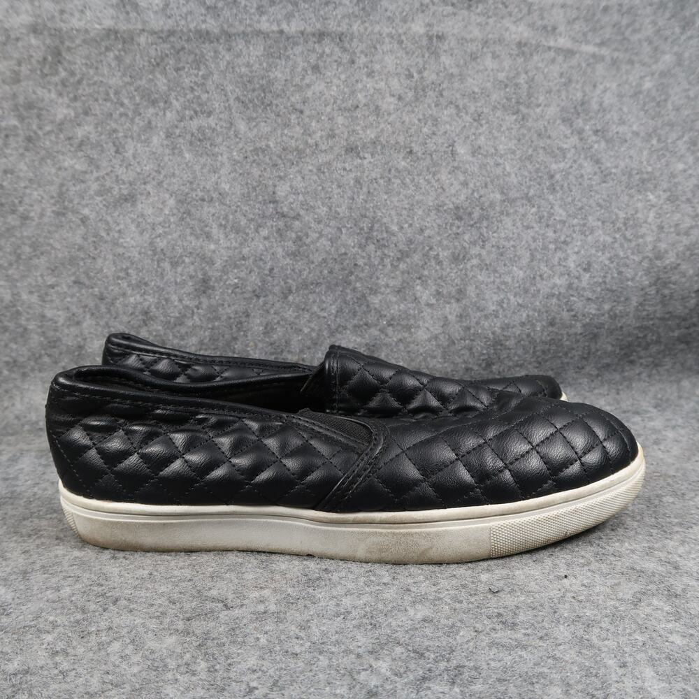 Cat & Jack Shoes Kids 5 Sneakers Slip On Black Quilted Fashion Trainer Casual